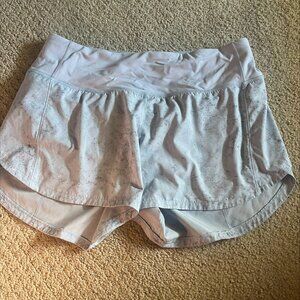 lululemon light blue shorts